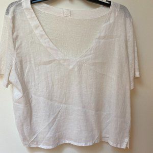 120% Lino linen tee